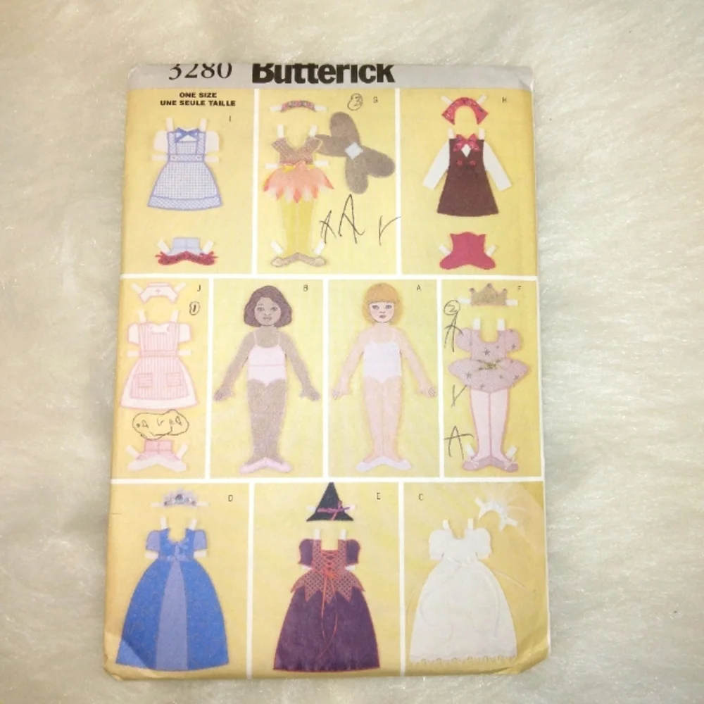 Butterick 3280 Twelve inch fabric 